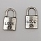 Breloque cadenas serrure N&deg;06