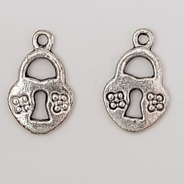 Breloque cadenas serrure N&deg;07