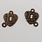 Breloque cadenas serrure N&deg;10 Cuivre