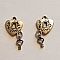 Breloque cadenas serrure N&deg;09 Argent