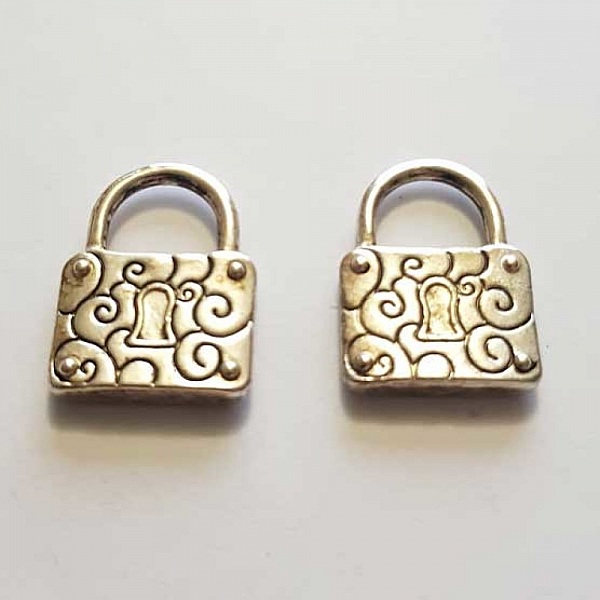 Breloque cadenas serrure N&deg;16