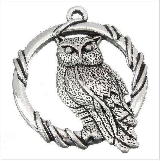 Breloque chouette N&deg;02 Pendentif Chouette 