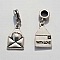 Breloque enveloppe N&deg;03-01 Argent