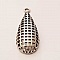 Breloque goutte N&deg;08-01 Argent