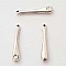 Breloque goutte N&deg;09-04 Argent et strass
