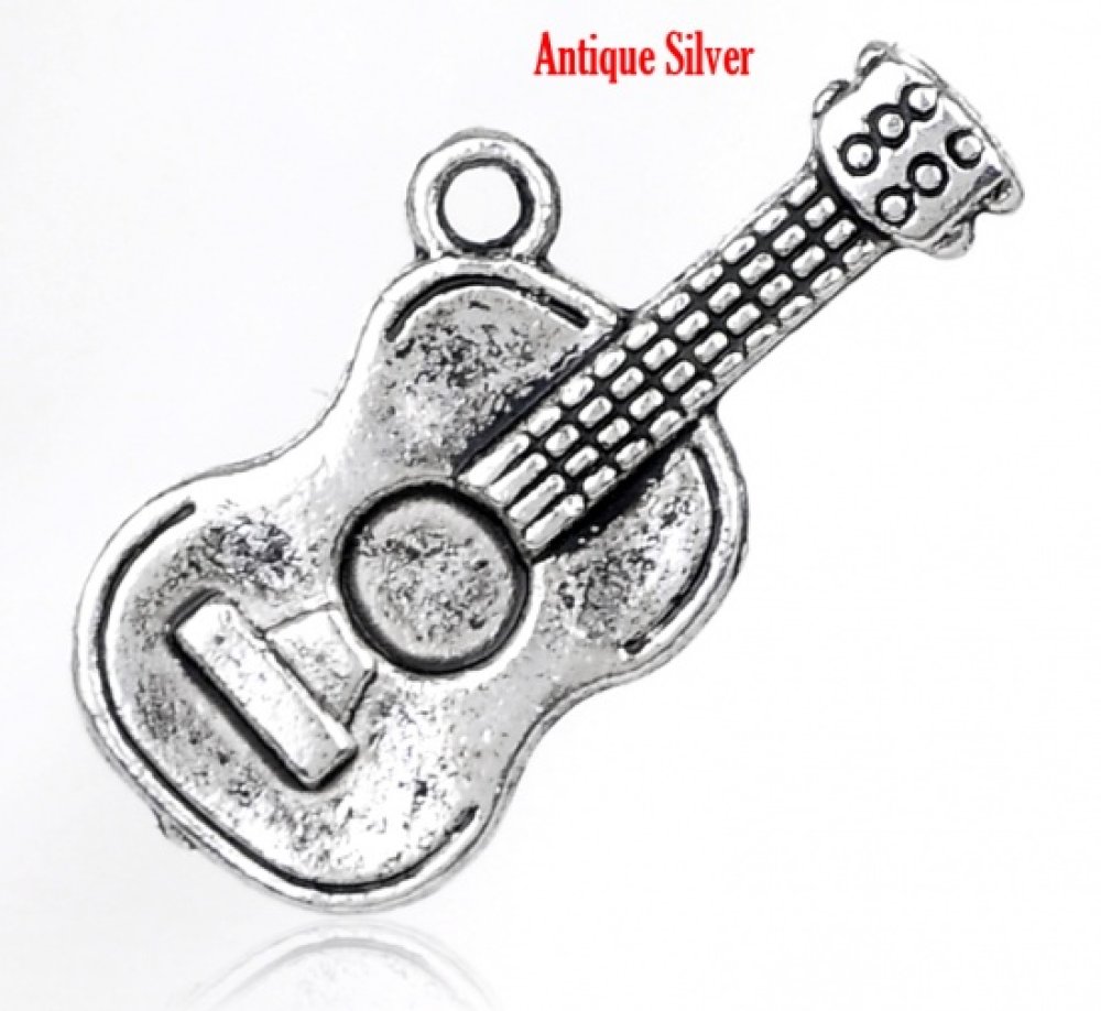 Breloque musique N&deg;38 Argent