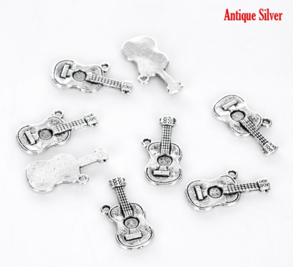 Breloque musique N&deg;38 Argent