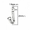Breloque musique N&deg;51 Saxophone