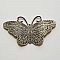 Breloque papillon N&deg;26 Argent 62 x 35 mm