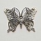 Breloque papillon N&deg;27 Argent 35 x 25 mm