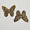 Breloque papillon N&deg;29 Bronze 32 x 27 mm