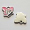 Breloque papillon N&deg;31 Rose 13 x 13 mm