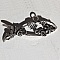 Breloque pendentif Argent en Zamac N&deg;004 Poisson