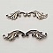 Breloque pendentif Moustache N&deg;26 Argent