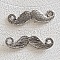 Breloque pendentif Moustache N&deg;18 Argent