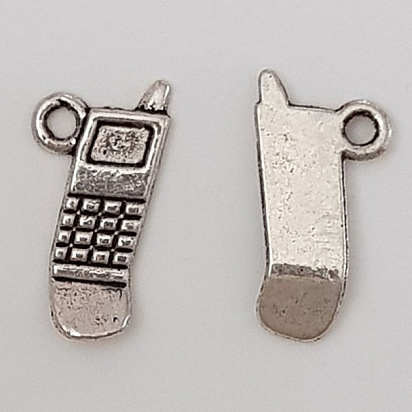 Breloque t&eacute;l&eacute;phone vintage N&deg;03