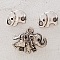 Breloque &Eacute;l&eacute;phant N&deg;06 x 3 pi&egrave;ces