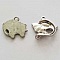 Breloque &Eacute;l&eacute;phant N&deg;12 Argent Lot de 2 pi&egrave;ces