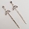 Breloque &Eacute;p&eacute;e Hache de Guerre N&deg;06 Argent