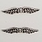 Breloques Ailes N&deg;08 Argent