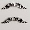 Breloques Ailes N&deg;09 Argent