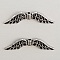 Breloques Ailes N&deg;09 Argent