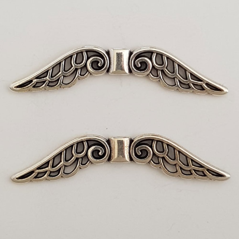 Breloques Ailes N&deg;13 Argent