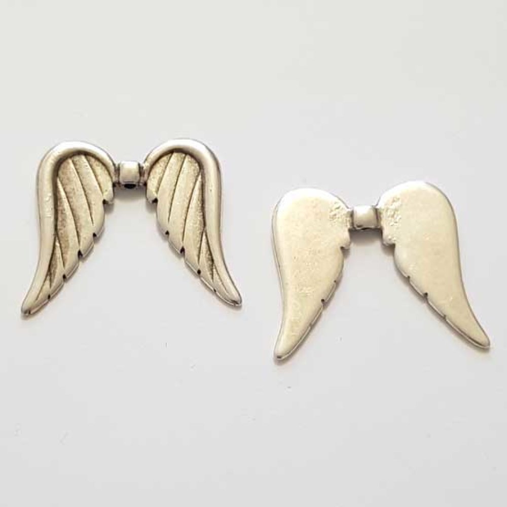 Breloques Ailes N&deg;15 Argent Grand mod&egrave;le
