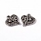 Breloques C&oelig;ur N&deg;40-01 Argent