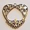 Breloques C&oelig;ur N&deg;45 Argent