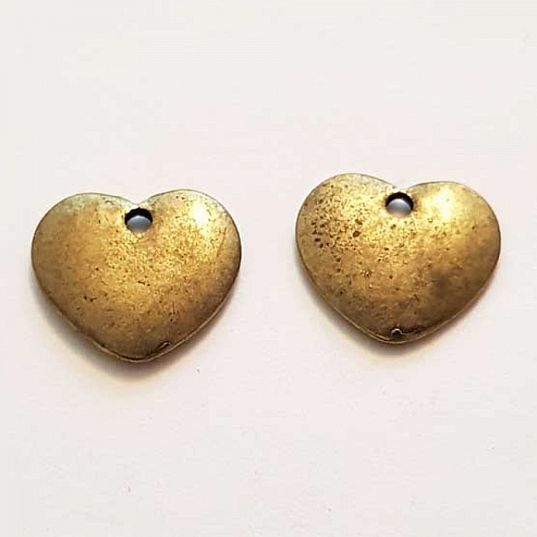 Breloques C&oelig;ur N&deg;70 Bronze
