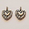 Breloques C&oelig;ur N&deg;74 Argent