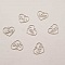 Breloques C&oelig;ur N&deg;87 C&oelig;ur Blanc Love