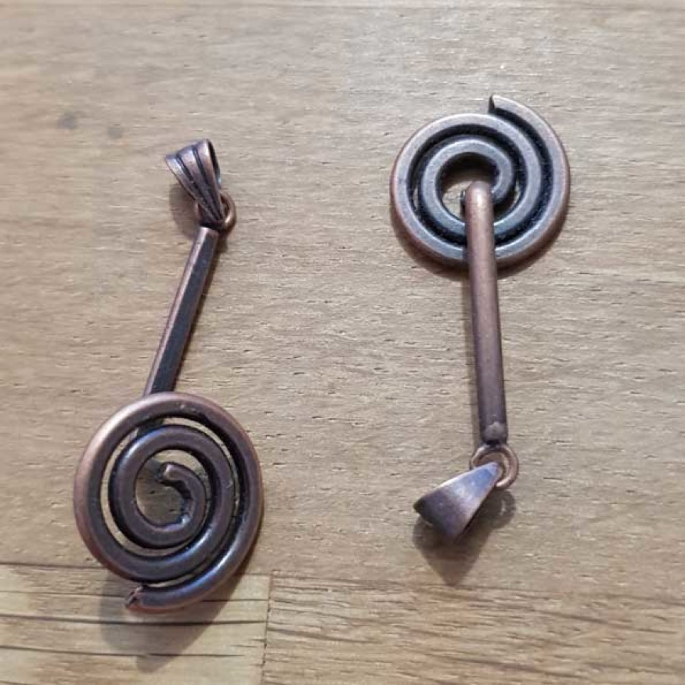B&eacute;li&egrave;re spirale PM Cuivre