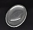 Cabochon Ovale 30 x 40 mm en verre loupe transparent N&deg;21