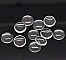 Cabochon Rond 14 mm en verre loupe transparent N&deg;04