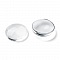 Cabochon Rond 40 mm en verre transparent R016-40