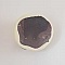 Cabochon p&acirc;te polym&egrave;re 30 mm Fleur Blanc N&deg;02