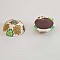 Cabochon p&acirc;te polym&egrave;re 20 mm Fleur Blanc N&deg;02