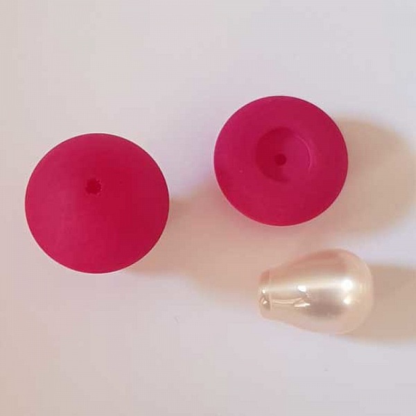 Champignon Polaris Mat/Brillant 32 x 25 mm N&deg;01