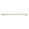 Cha&icirc;ne d'Extension Pour Collier Bracelet en Cuivre Plaqu&eacute; OR