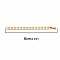 Cha&icirc;ne d'Extension Pour Collier Bracelet en Acier Inoxydable 6 cm N&deg;03 Dor&eacute;