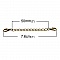Cha&icirc;ne d'Extension pour Collier Bracelet Bronze avec 2 Fermoirs Mousquetons