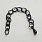 Cha&icirc;ne d'extension 70 mm Noir