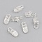 Clips Transparent masque 3.3cm x 1.3cm x 2 pi&egrave;ces
