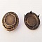 Clous rivet &agrave; griffes 31 x 23 mm Bronze x 2 pi&egrave;ces