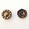 Clous rivet &agrave; griffes Rond 14 mm Bronze 10 pi&egrave;ces