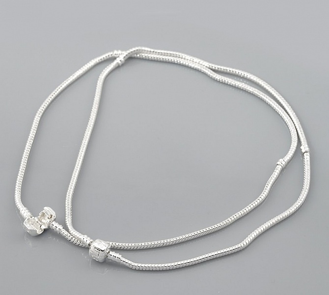 Collier 44cm Argent N&deg;01