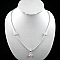 Collier 58cm Argent N&deg;01