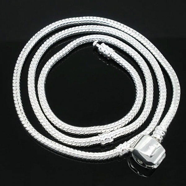 Collier 58cm Argent N&deg;01